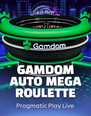 Gamdom Auto Mega Roulette game cover